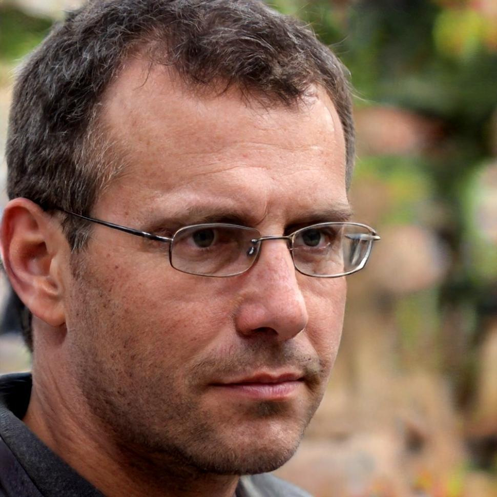 Portrait of Oskar Lindgren, documentary filmmaker